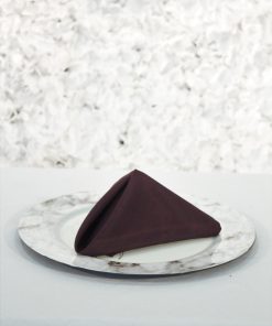 Burgandy Napkin