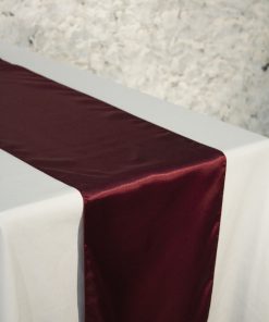 Burgandy Satin