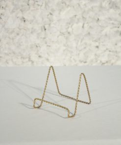Gold Sign Holder