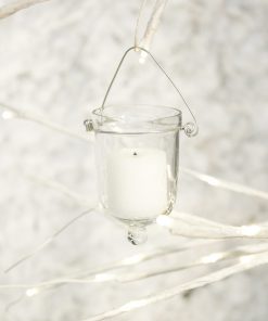 Hanging Clear Votive Holder
