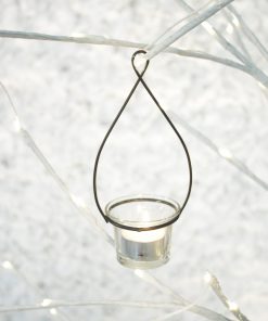 Hanging Natural Swirl Tealight Holder