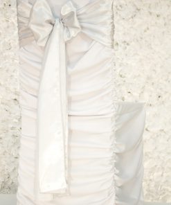 Light Silver Satin