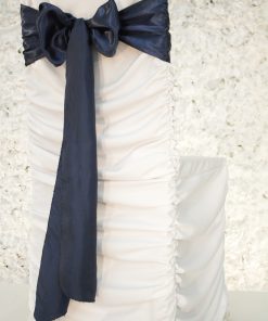 Navy Blue Satin