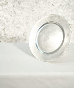 Silver Charger Plate