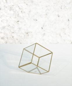 Square Gold Lantern