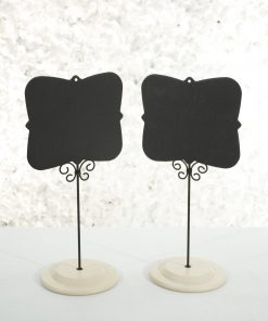 Mini Chalkboard Stands