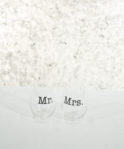 Mr & Mrs Glassware