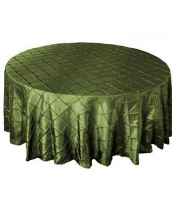 Pintuck Green Willow Overlay