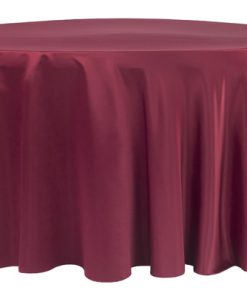 Satin Burgandy Overlay