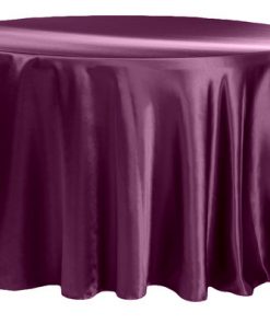 Satin Eggplant Overlay