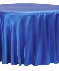 Satin Royal Blue Overlay