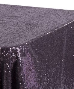 Sequin Aubergine Overlay