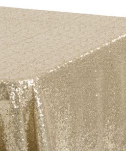 Sequin Champagne Overlay