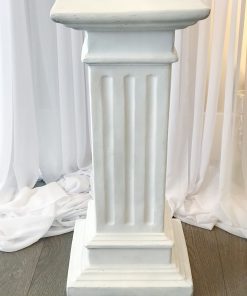 White Pedestal